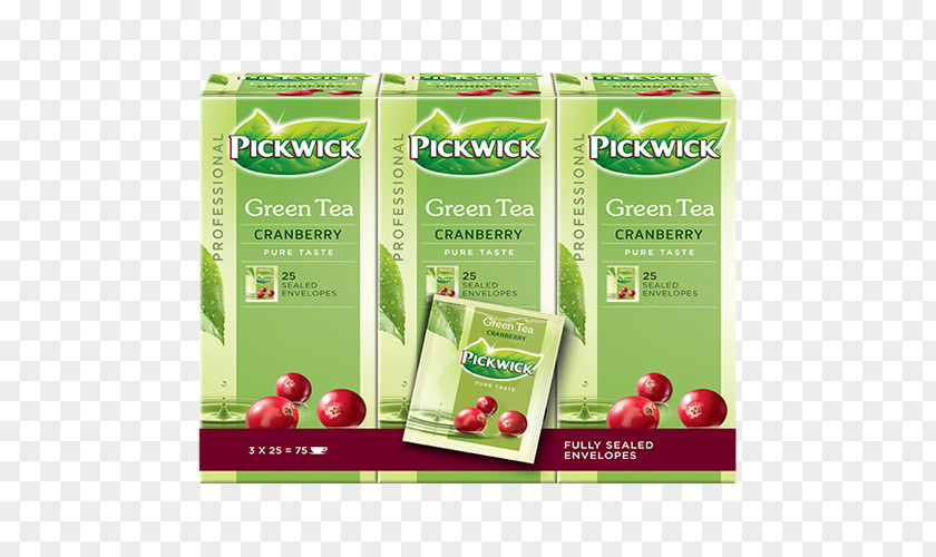 Green Tea Pickwick Earl Grey Bag PNG
