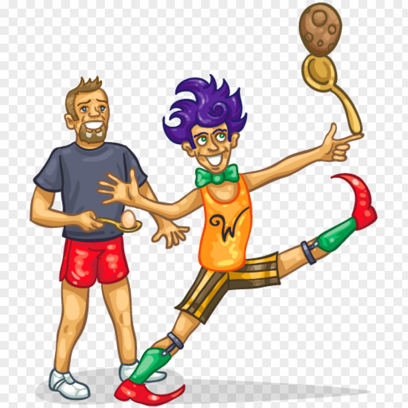 Spoon Egg-and-spoon Race Racing Clip Art PNG