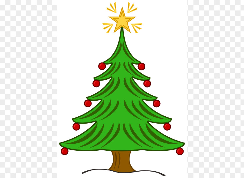 Star Tree Cliparts Christmas Clip Art PNG