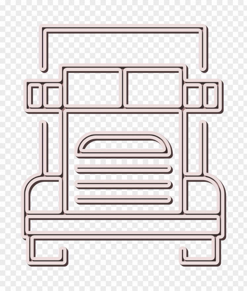 Truck Icon Rounded Transportation PNG