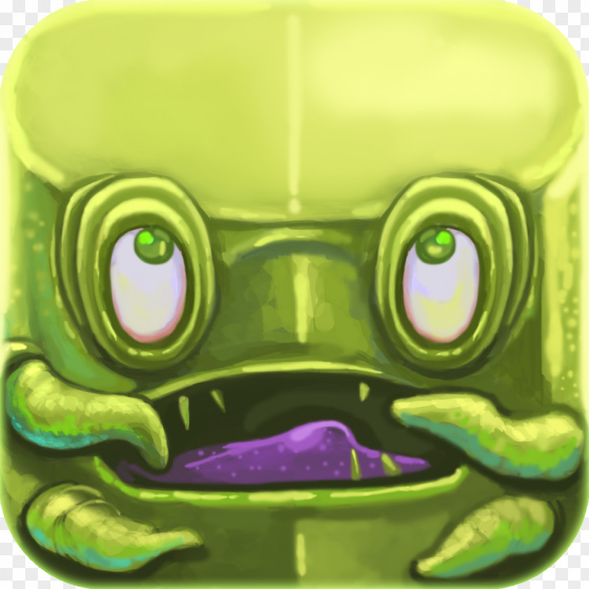 Ufo Alien Tree Frog Green Character Cartoon PNG