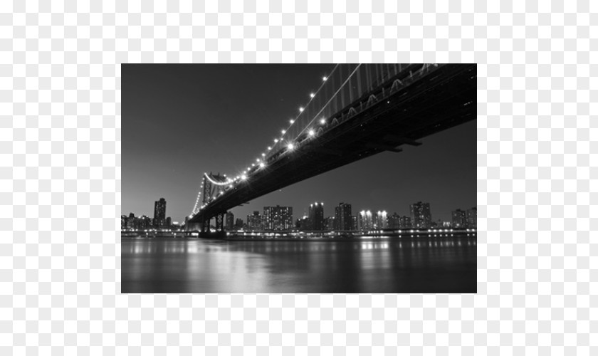 Bridge Manhattan Brooklyn Supermoon January 2018 Lunar Eclipse PNG