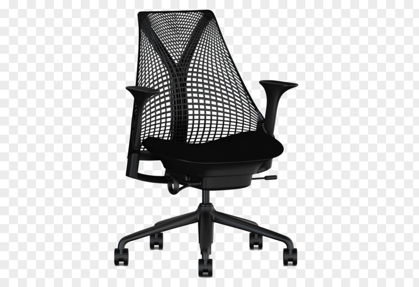 Chair Herman Miller Office & Desk Chairs Aeron Caster PNG