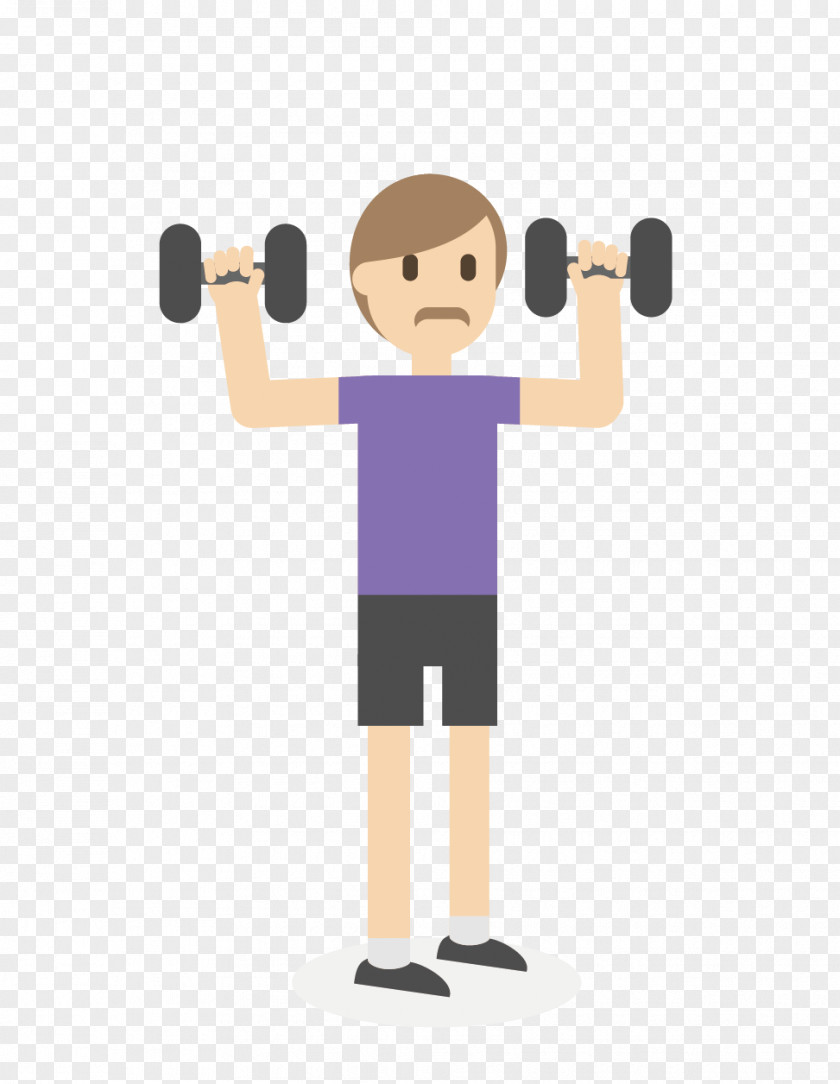 Dumbbell Euclidean Vector Physical Exercise PNG