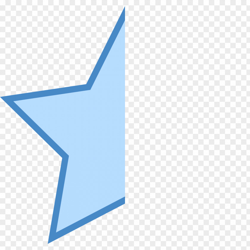 Half Symbol Star Clip Art PNG