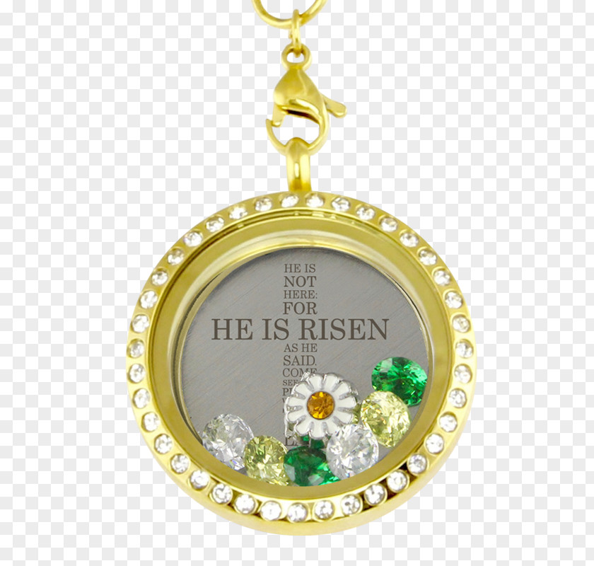 He Is Risen Locket Charm Bracelet Jewellery Necklace Charms & Pendants PNG