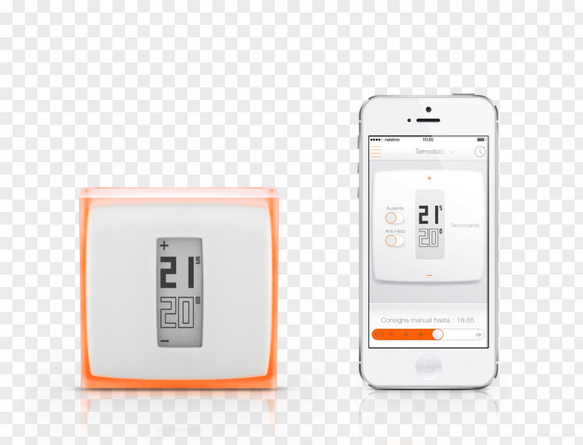 Netatmo Smart Thermostat Programmable PNG