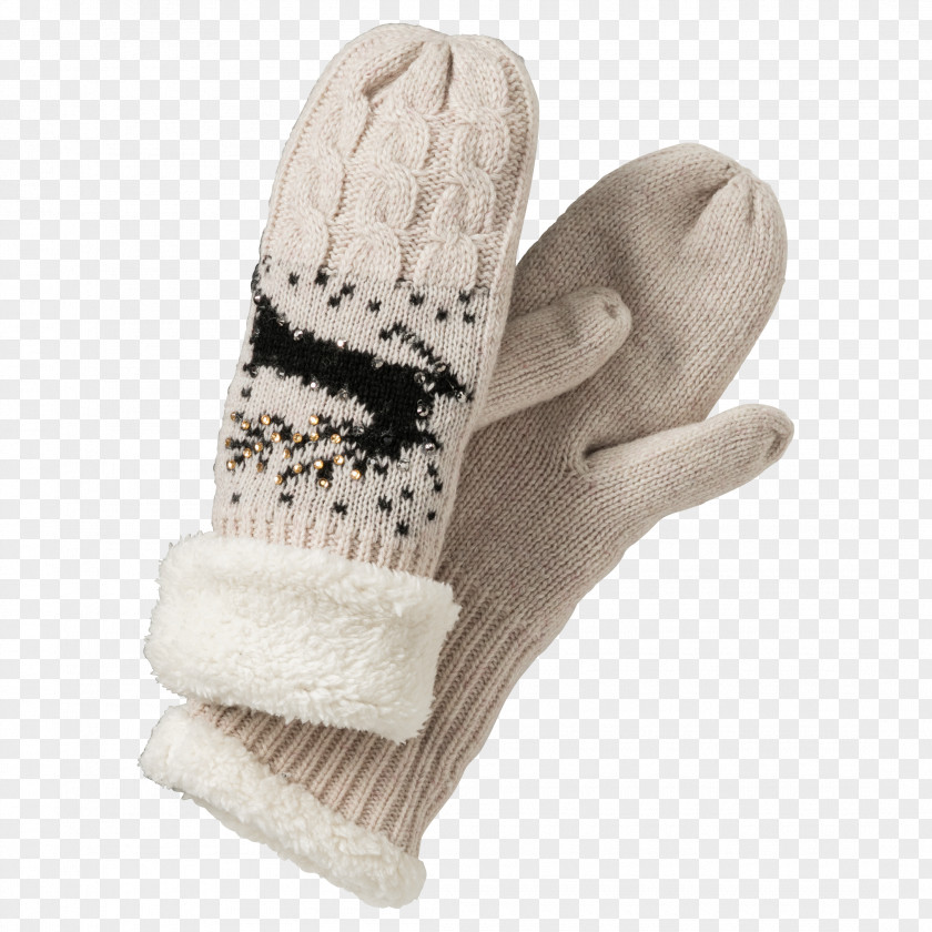 Beige Trousers Glove Wool Fur Safety PNG