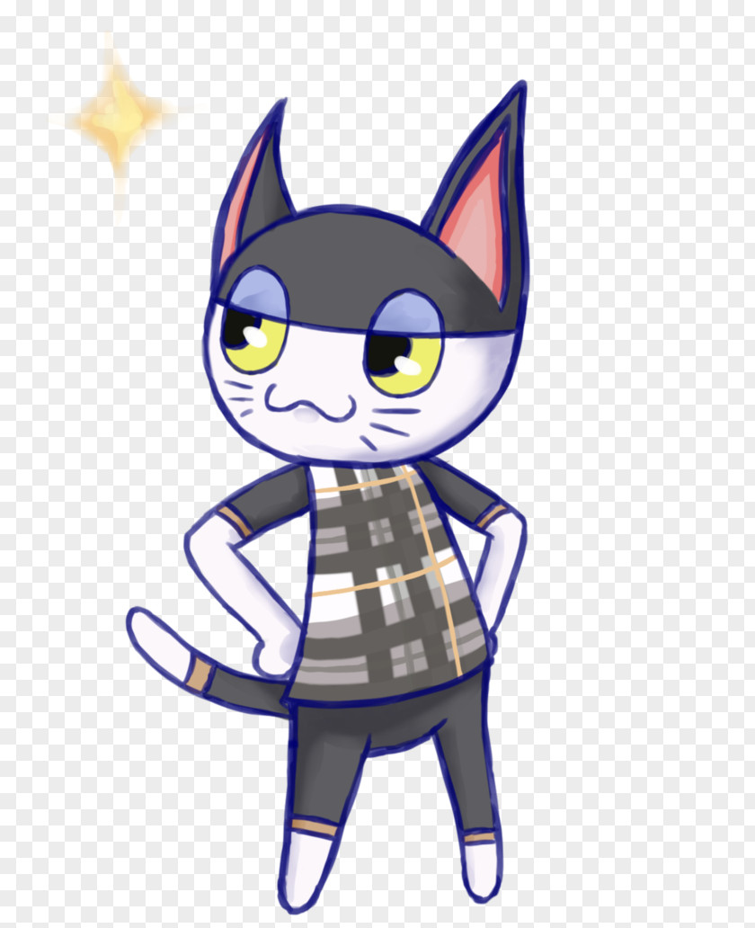 Blaze Watercolor Whiskers Animal Crossing: New Leaf Cat Image Illustration PNG