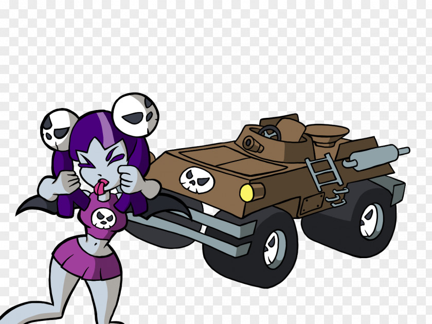 Cel Damage Video Game Car Character PNG