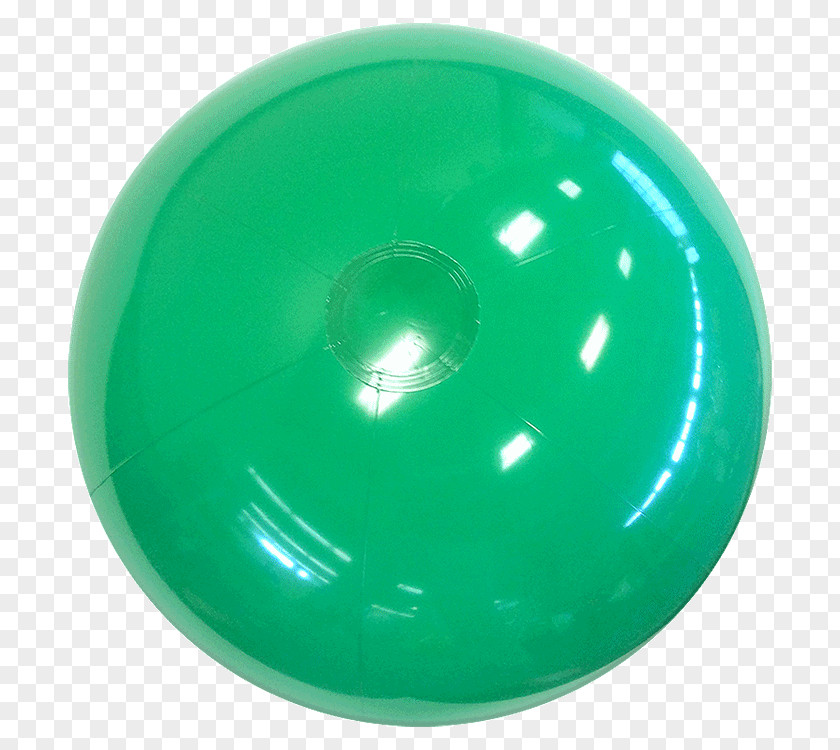Plastic Green Sphere PNG