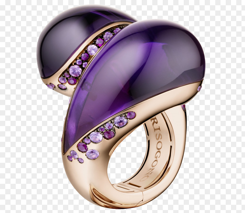 Ring De Grisogono Jewellery Amethyst Cabochon PNG