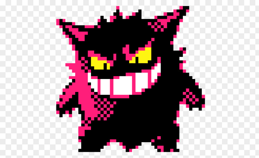 Sprite Pokémon Gold And Silver Crystal Red Blue Gengar PNG