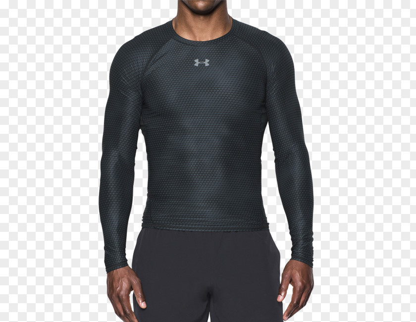 T-shirt Long-sleeved Under Armour Printed PNG