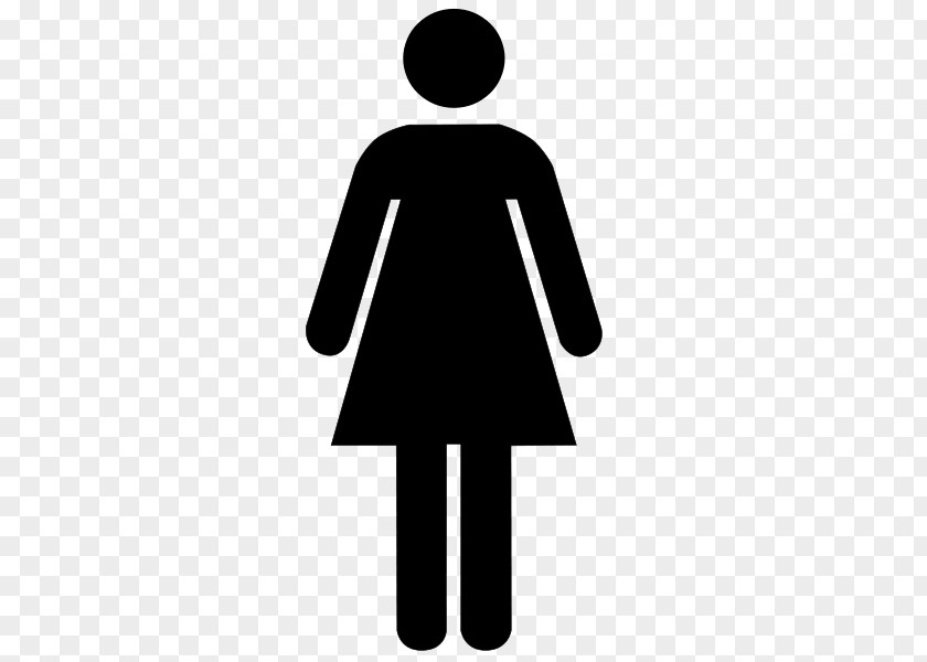 Toilet Top Public Bathroom Woman Gender Symbol PNG