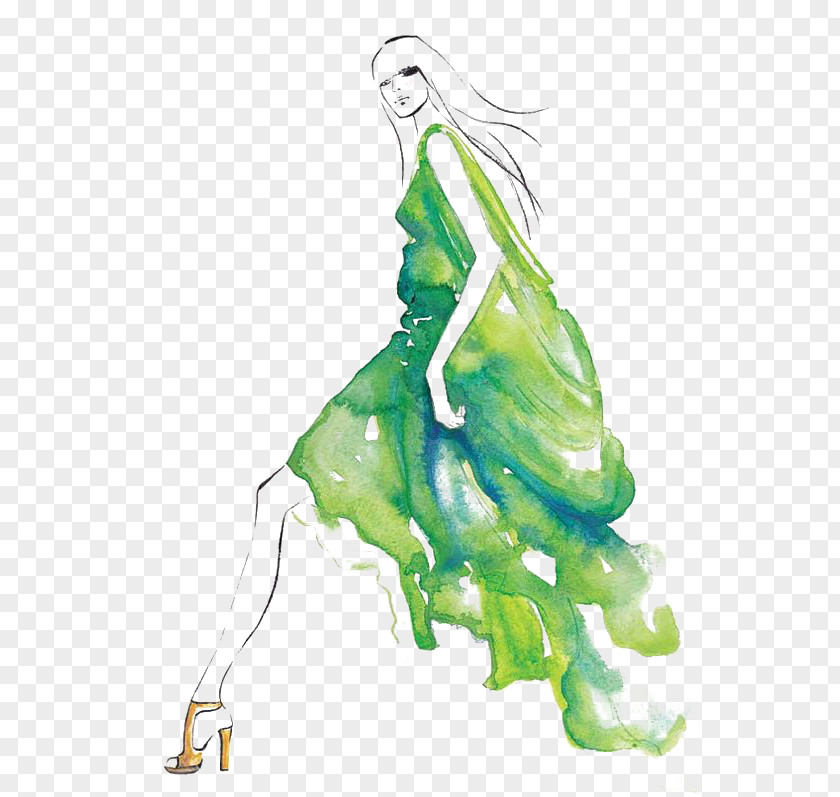 Fashion Illustration Watercolor Painting PNG illustration painting Illustration, Women's clipart PNG
