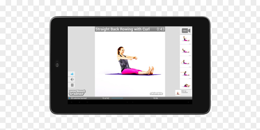 Fitness Movement Display Device Product Design Multimedia Electronics PNG