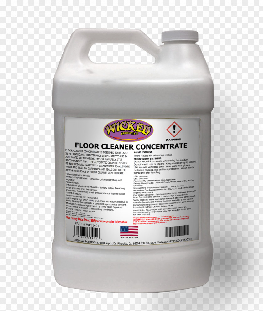 Floor Wash Solvent In Chemical Reactions PNG