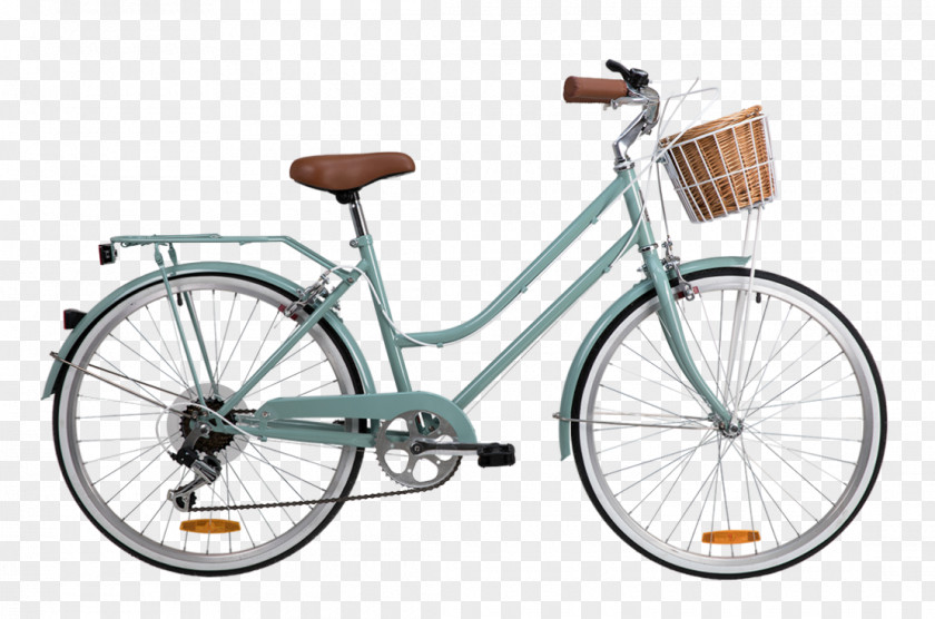 Ladies Bikes Cruiser Bicycle Single-speed City Retro Style PNG