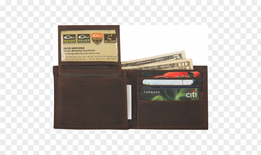 Wallet Duck Leather Handbag Money Clip PNG
