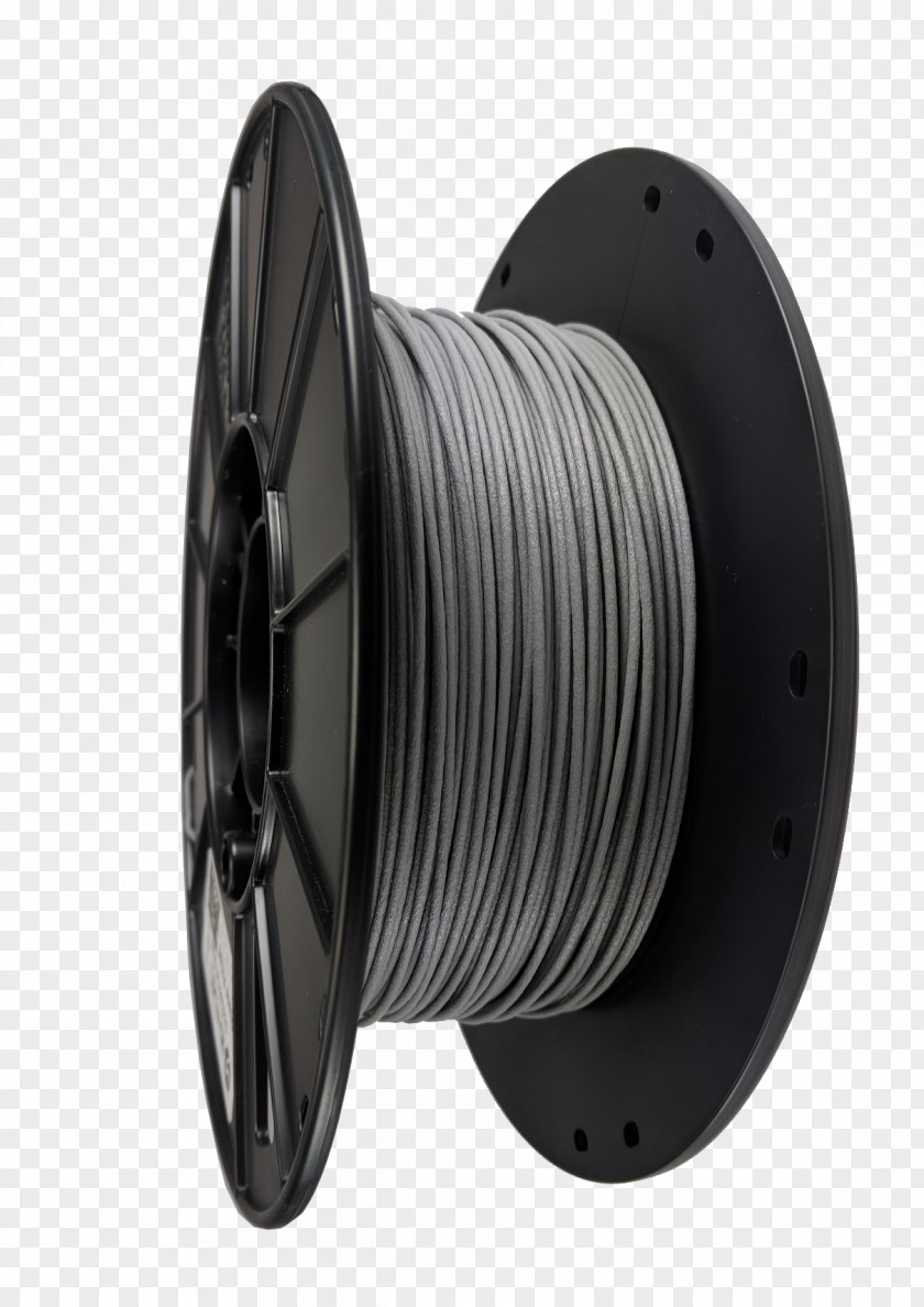 Gray Glass 3D Printing Filament Glass-filled Polymer Polylactic Acid Composite Material PNG