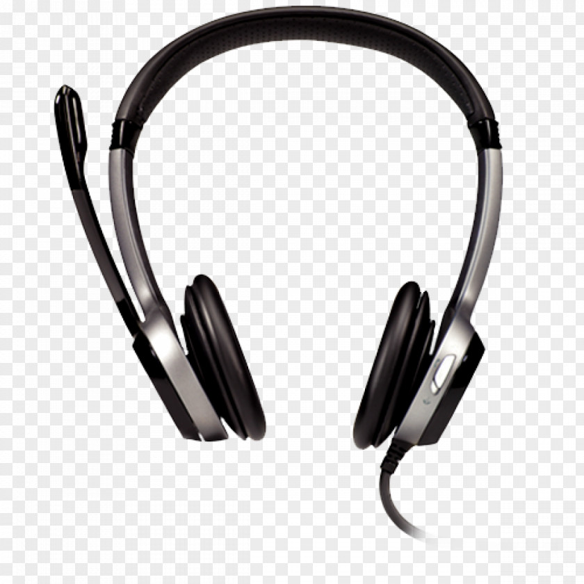 Headphones Logitech H530 USB Connector Circumaural Headset Microphone H540 PNG