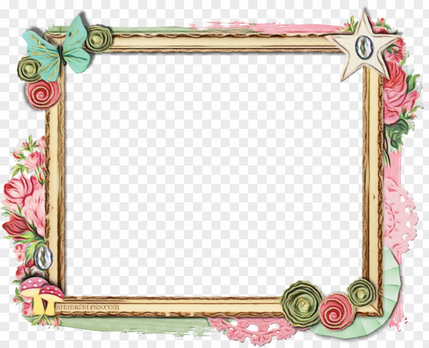 Interior Design Rectangle New Year Frame PNG