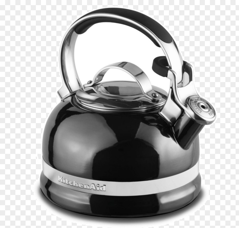 Kettle Electric Handle KitchenAid Stainless Steel PNG