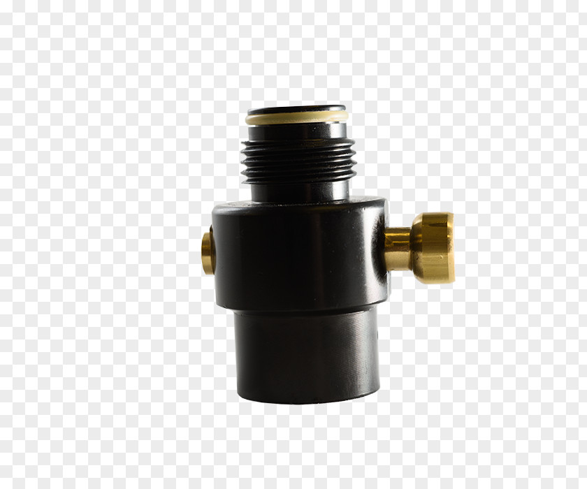 Paintball Tank Valve Carbon Dioxide Powerlet PNG