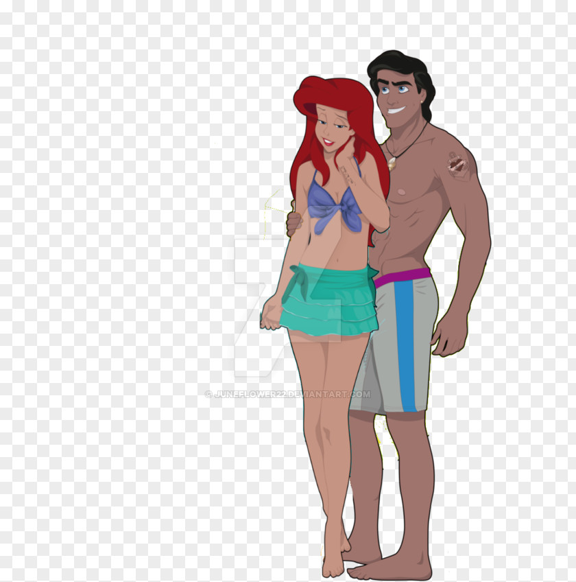 Prince Eric Ariel The Character Wedding Cake Topper PNG