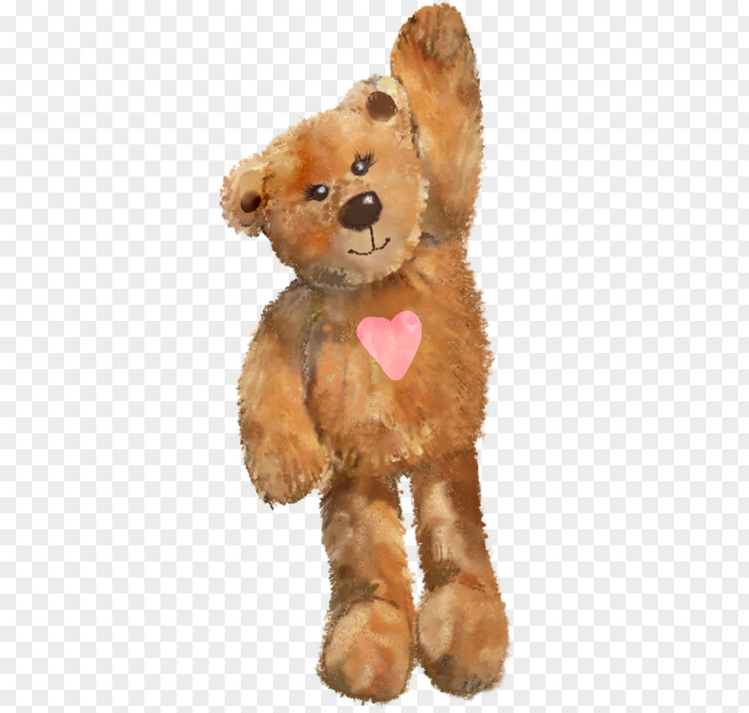 Teddy Bear Brown Watercolor Painting PNG bear painting, clipart PNG