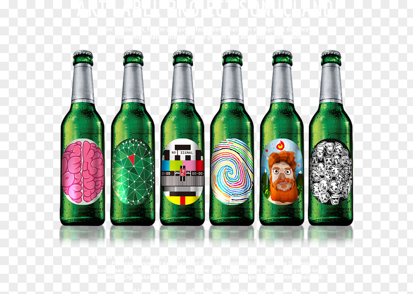 Beer Beck's Brewery Bottle Artist PNG