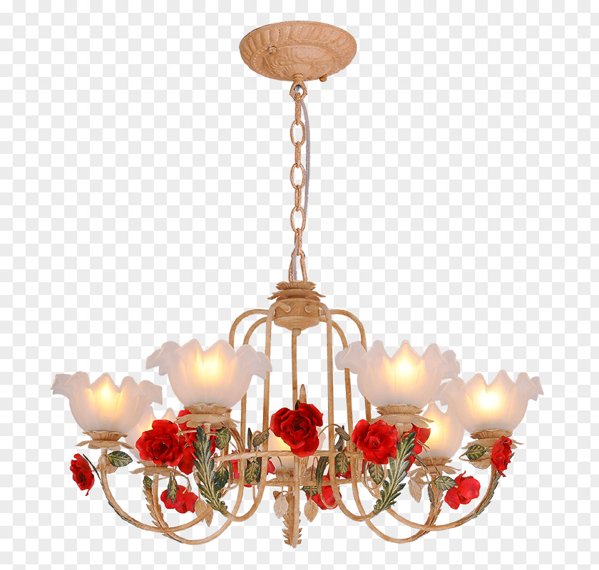 Chandelier Ceiling Fixture Incandescent Light Bulb PNG