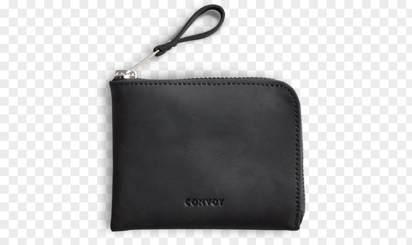 Enterprise X Chin Wallet Leather Coin Purse Zipper Bag PNG