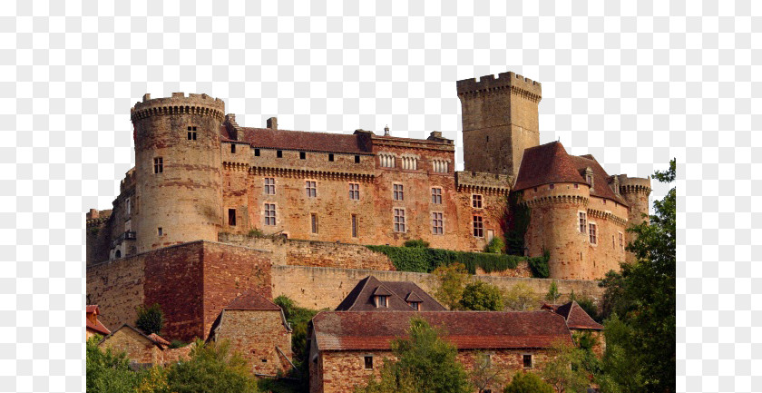 Castle Chxe2teau De Castelnau-Bretenoux Thxe9gra Rocamadour Tauriac PNG