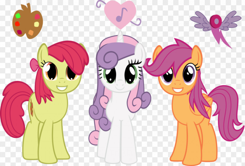 Mane Rarity Pony Pinkie Pie Scootaloo Sweetie Belle PNG