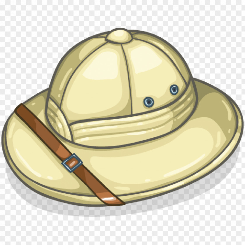 Safari Hat Pith Helmet Headgear Salakot Clip Art PNG