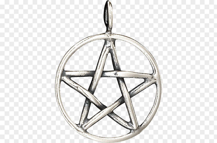 Symbol Pentacle Locket Amulet Wicca PNG