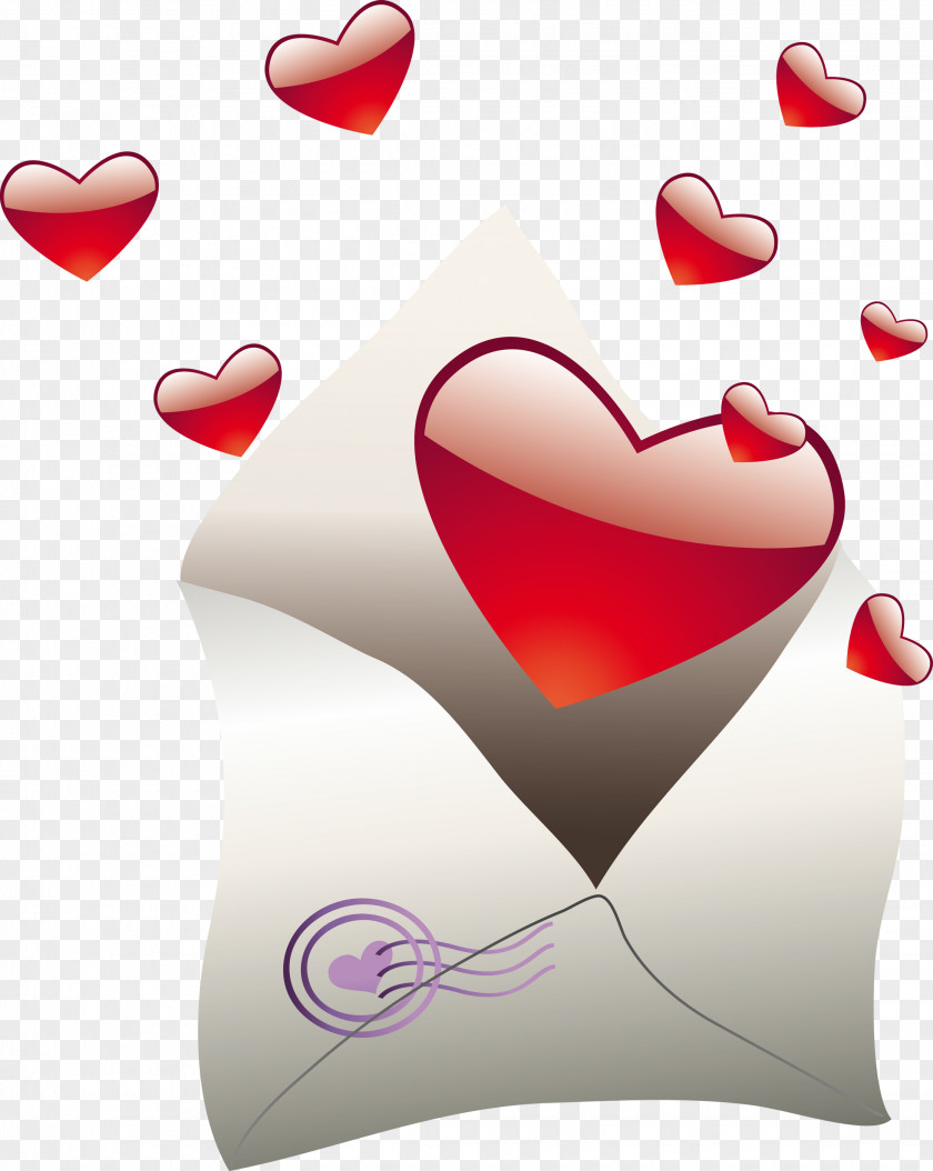 Valentines Day Valentine's Letter Sticker Clip Art PNG