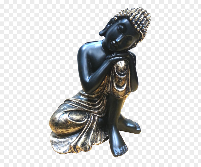 Buddha Statue Bronze Sculpture Figurine PNG