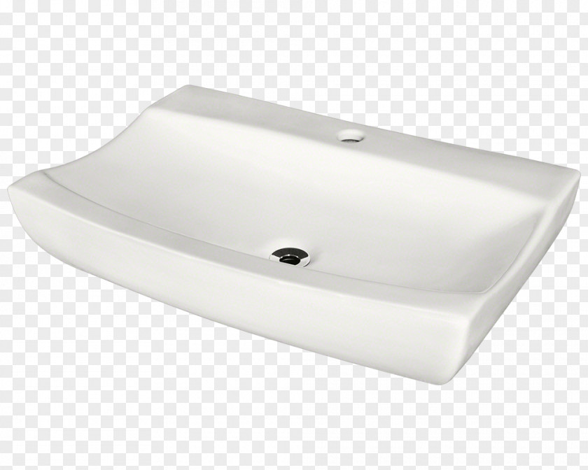 Ceramic Basin Bowl Sink Bisque Porcelain Rectangle PNG