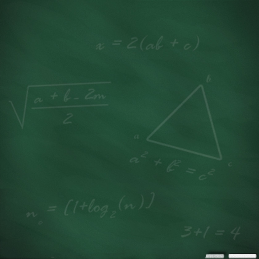 Chalkboard Blackboard Green Triangle Atmosphere PNG