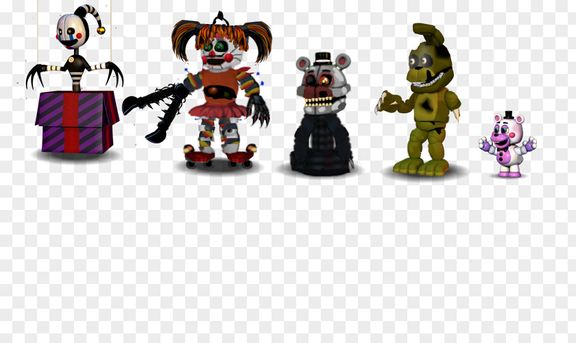Five Nights At Freddy's: Sister Location Freddy's 2 3 4 Animatronics PNG