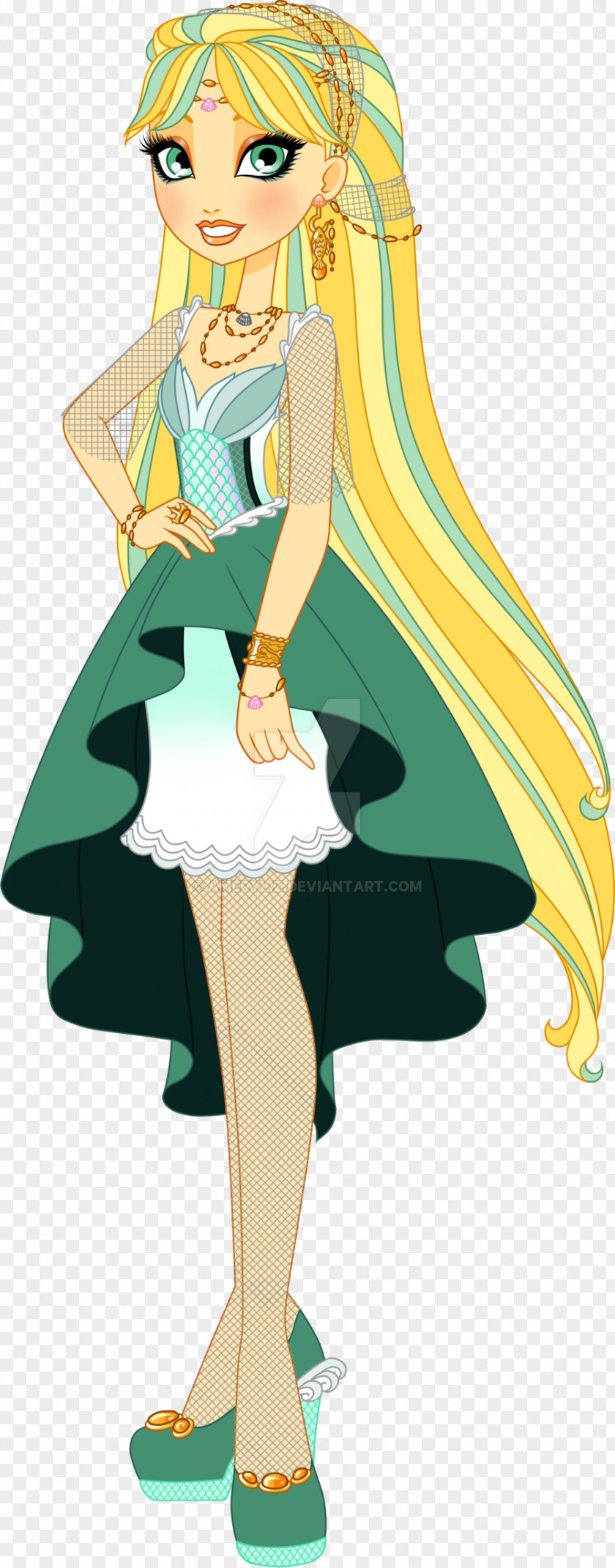 Jade Hare Ever After High Art The Snow Queen Fairy Tale PNG