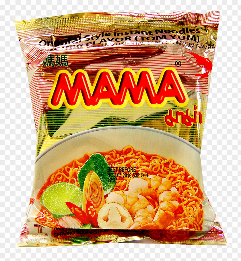 Junk Food Instant Noodle Tom Yum Ramen Vegetarian Cuisine Asian PNG