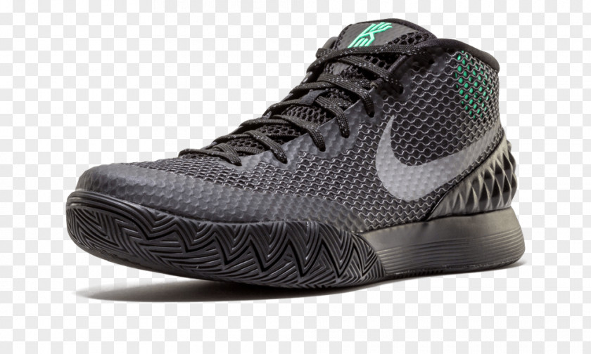 Nike Sneakers Basketball Shoe Black White PNG