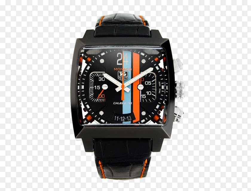 Watch TAG Heuer Monaco Calibre 12 Clock PNG