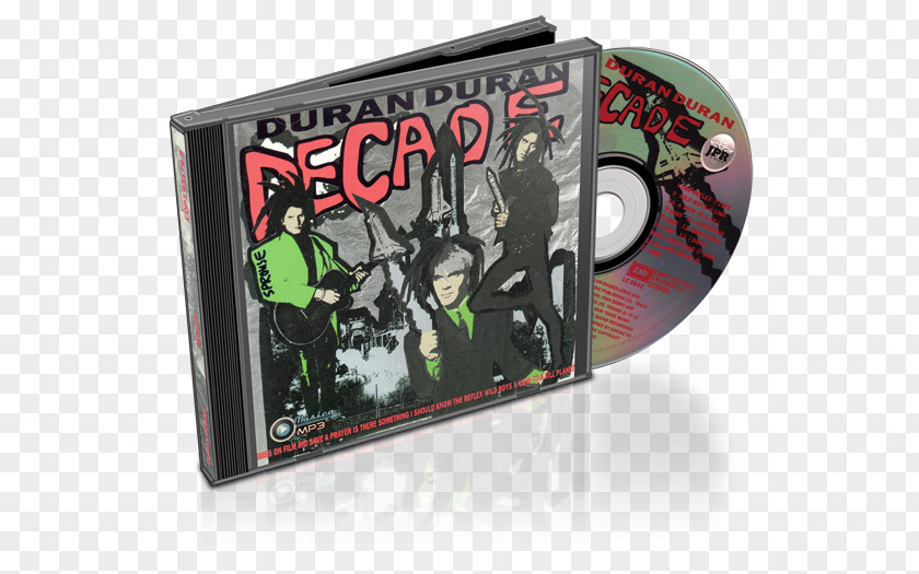 Duran Decade: Greatest Hits Compilation Album PNG
