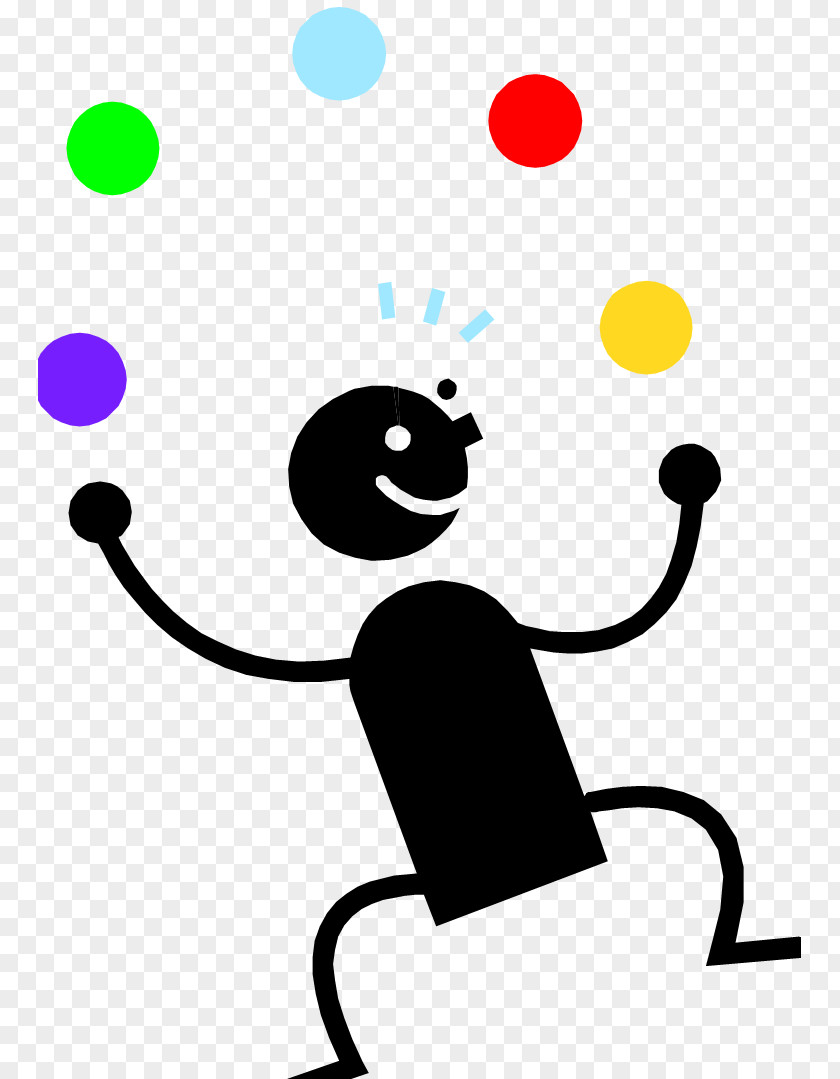 Juggling Smiley Clip Art PNG