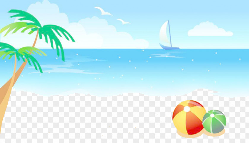 Summer Beach Download Icon PNG
